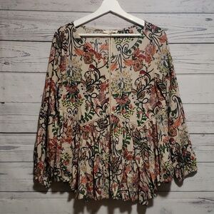 Entro peplum blouse